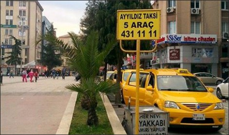 Samsun Cumhuriyet Meydanı Ayyıldız Taksi